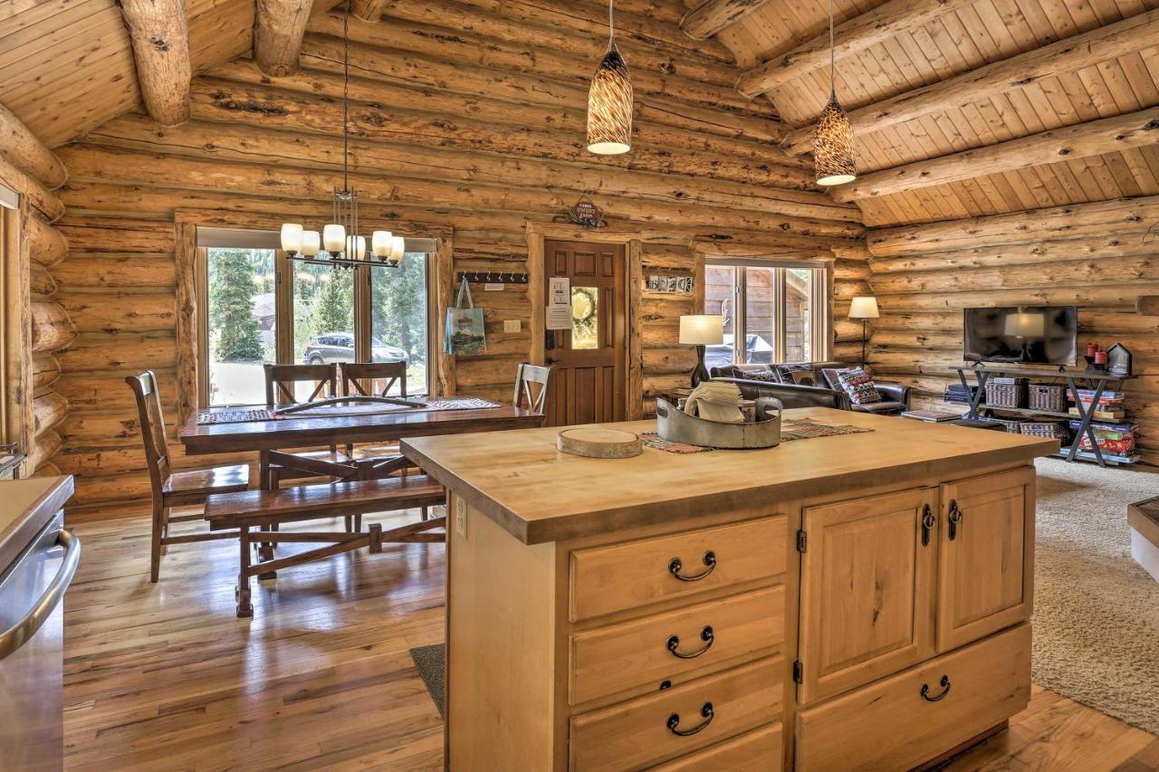 Cozy Breckenridge Cabin With Deck, 8 Mi To Gondola Екстер'єр фото