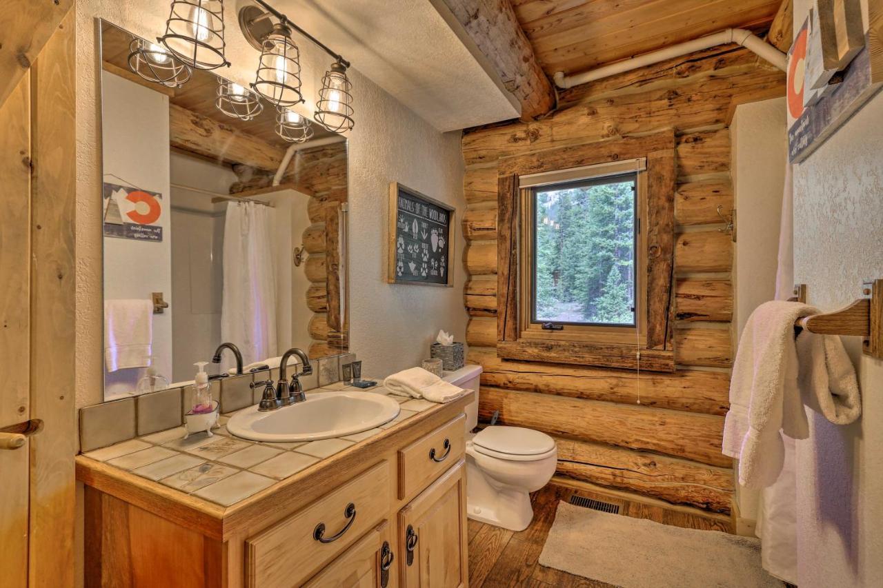 Cozy Breckenridge Cabin With Deck, 8 Mi To Gondola Екстер'єр фото