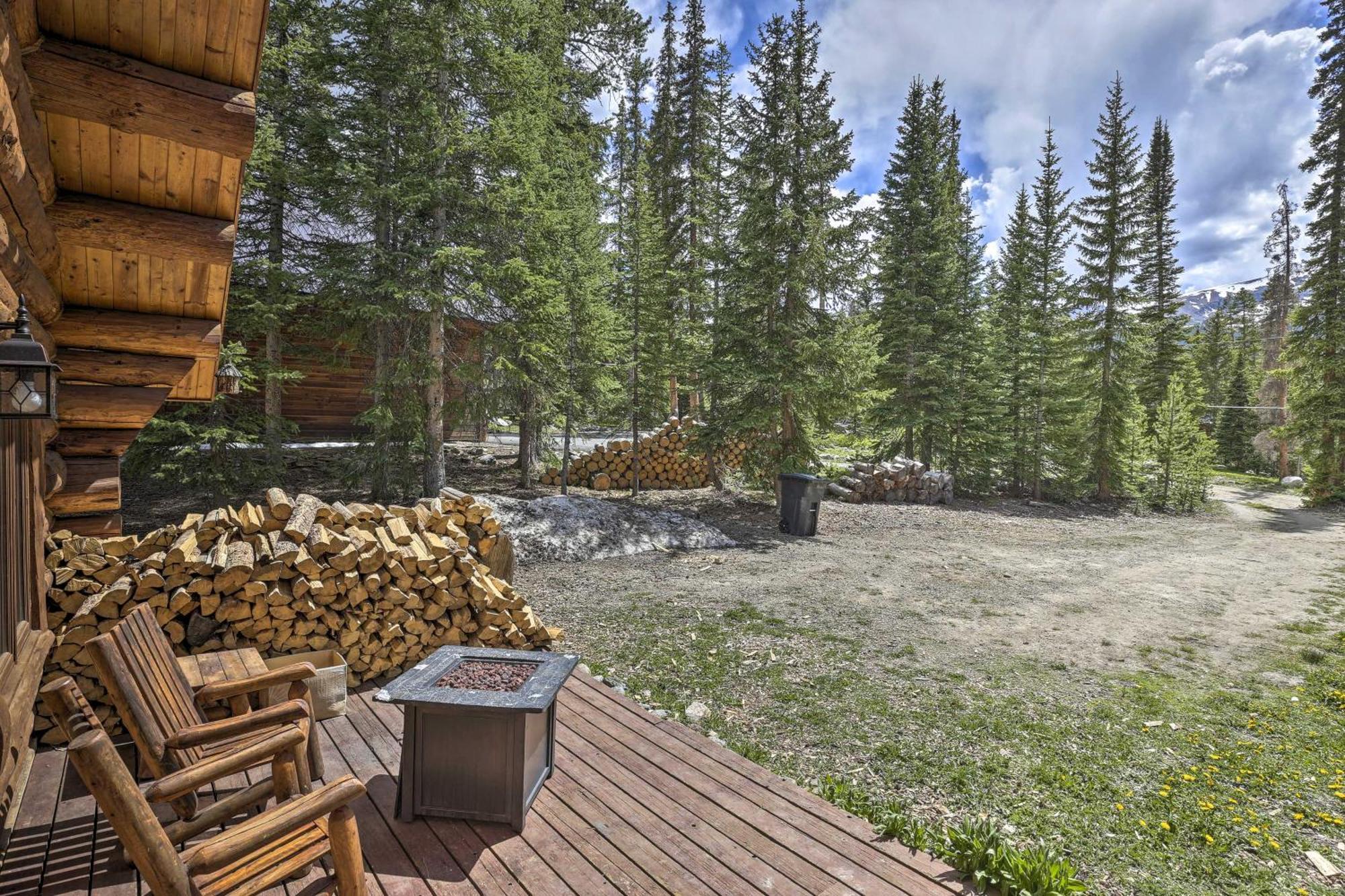 Cozy Breckenridge Cabin With Deck, 8 Mi To Gondola Екстер'єр фото