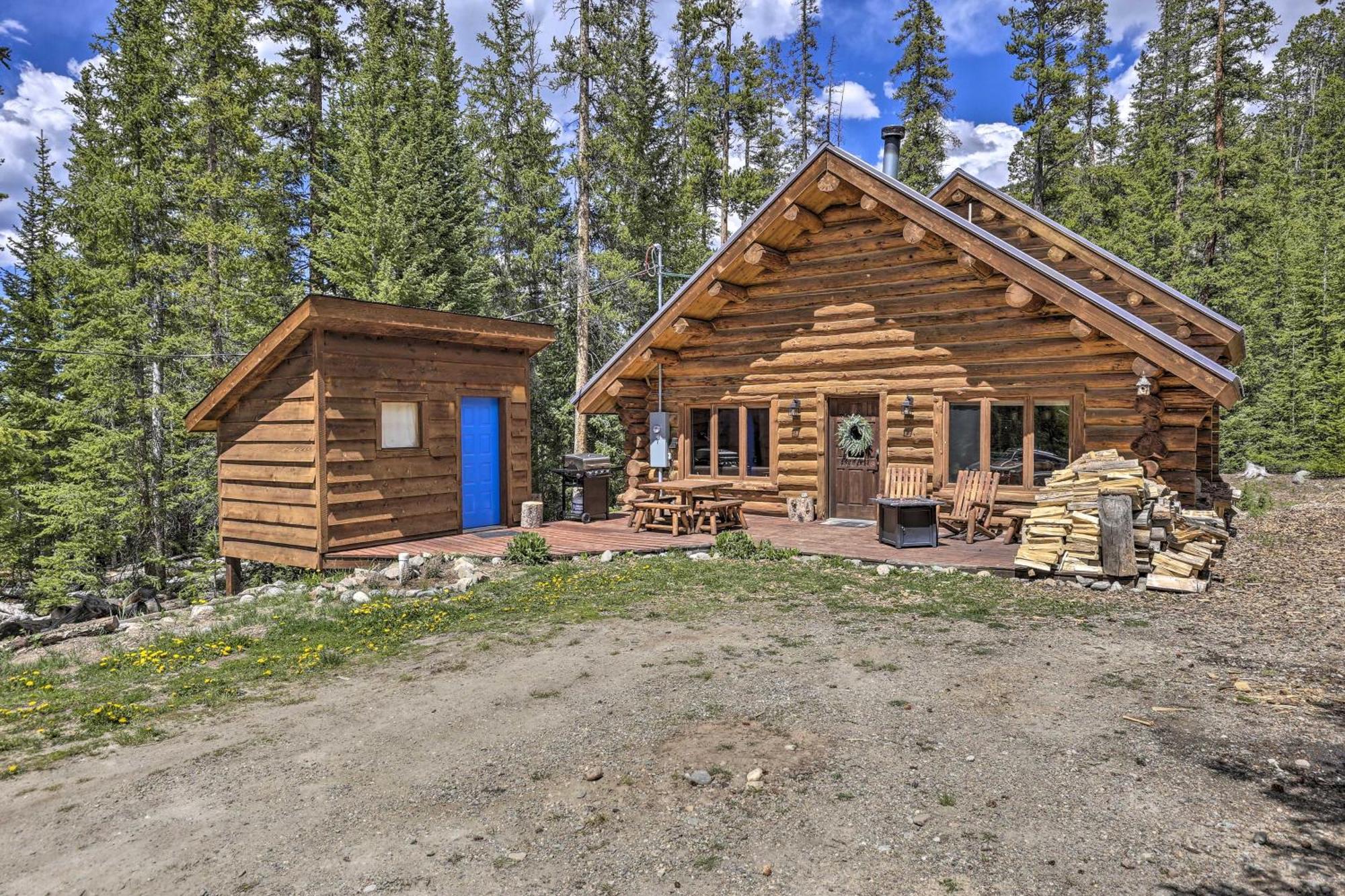 Cozy Breckenridge Cabin With Deck, 8 Mi To Gondola Екстер'єр фото