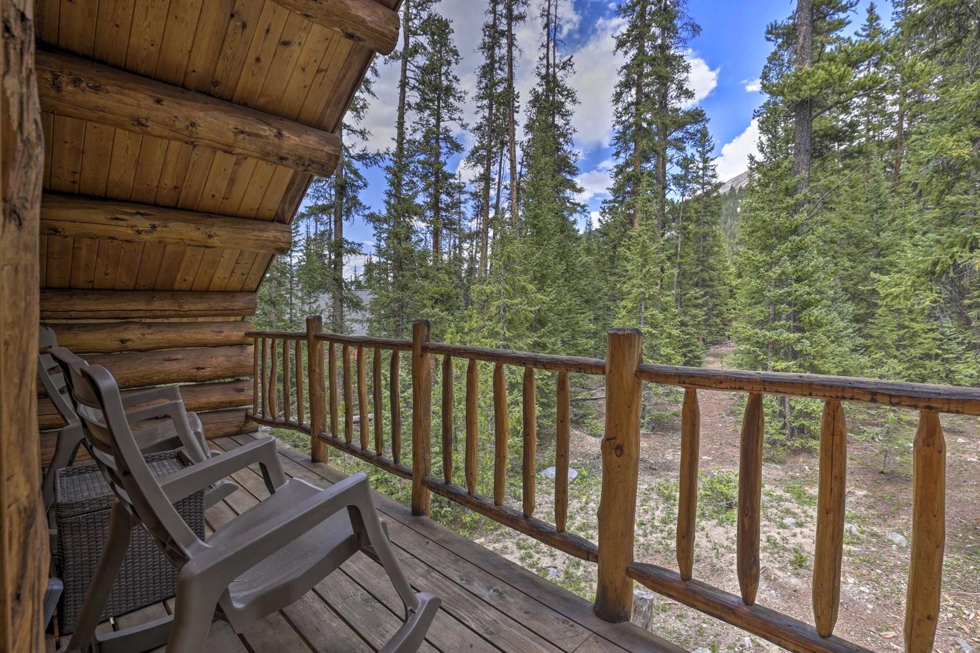 Cozy Breckenridge Cabin With Deck, 8 Mi To Gondola Екстер'єр фото