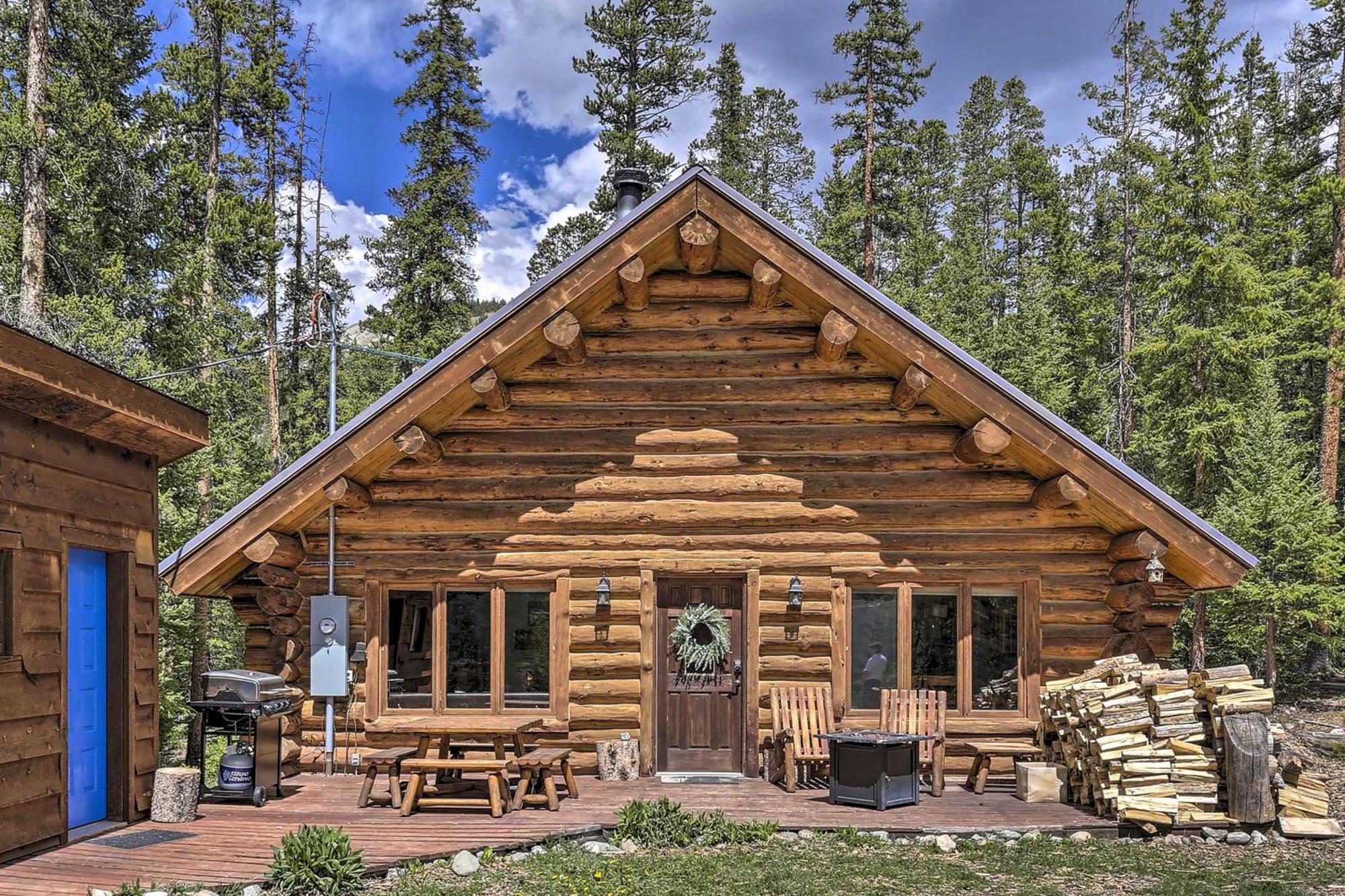 Cozy Breckenridge Cabin With Deck, 8 Mi To Gondola Екстер'єр фото